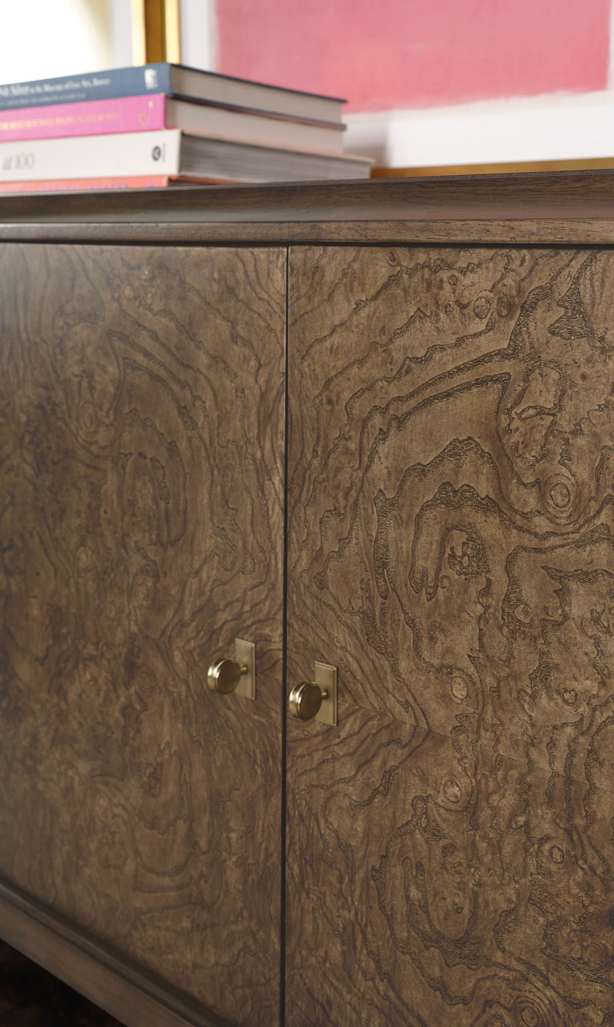 Melange - Burleigh Entertainment Console - Dark Brown