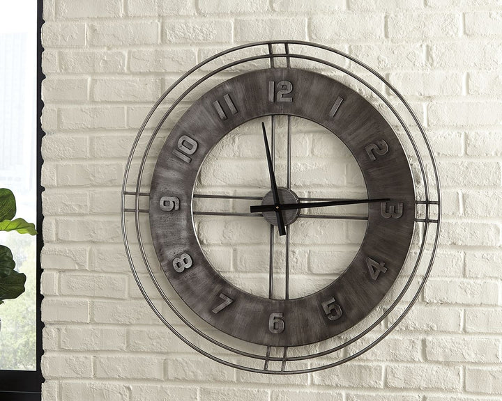 Ana Sofia - Antique Gray - Wall Clock