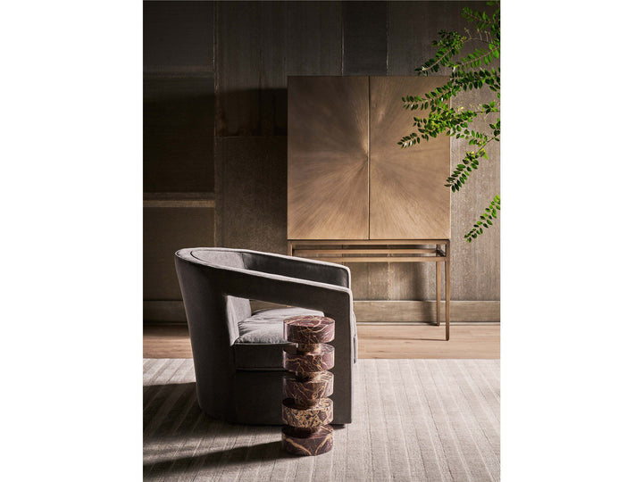 New Modern - Milo Bar Cabinet - Bronze