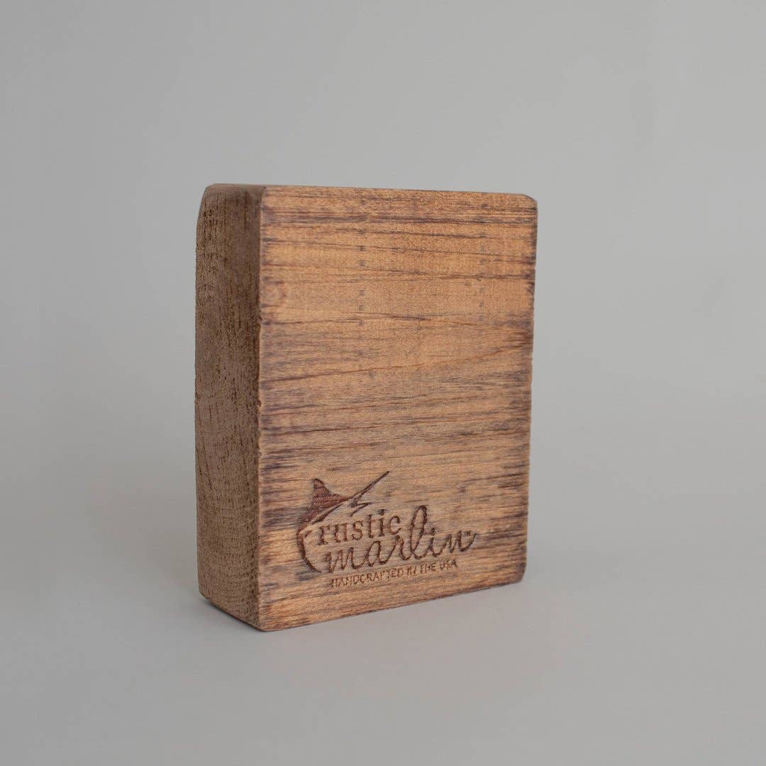 Bride + Groom Decorative Wooden Block