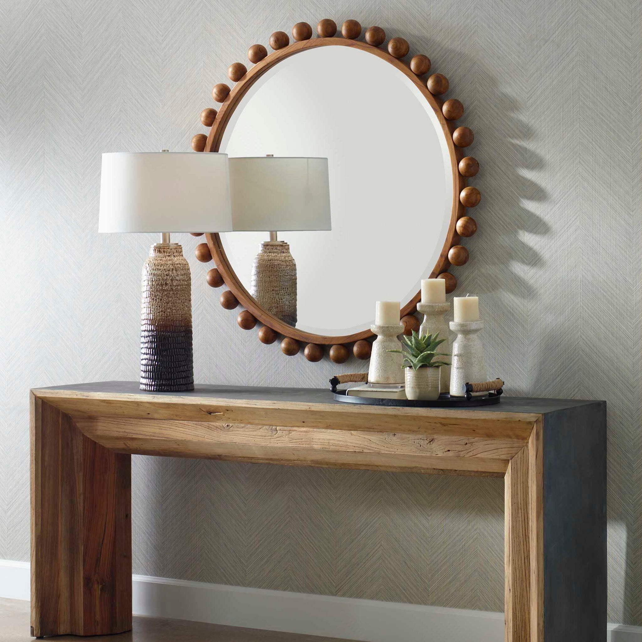 Cyra - Round Mirror