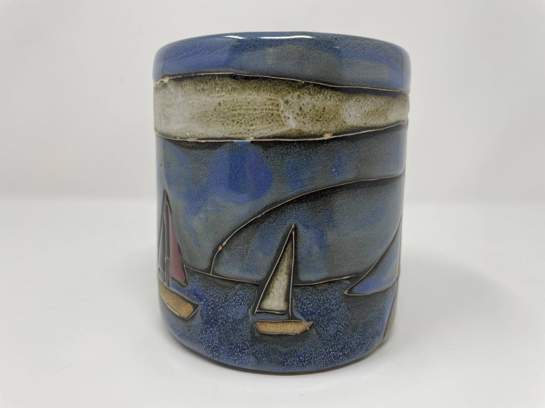 Mara Stoneware Lighthouse Mug