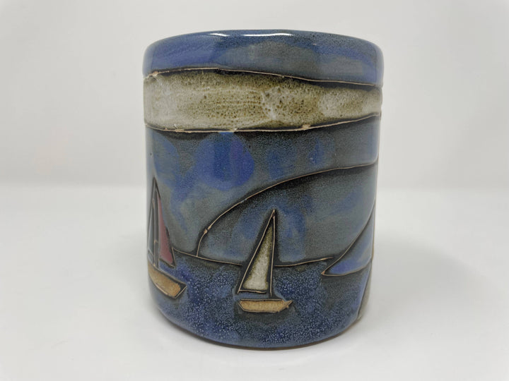 Mara Stoneware Lighthouse Mug