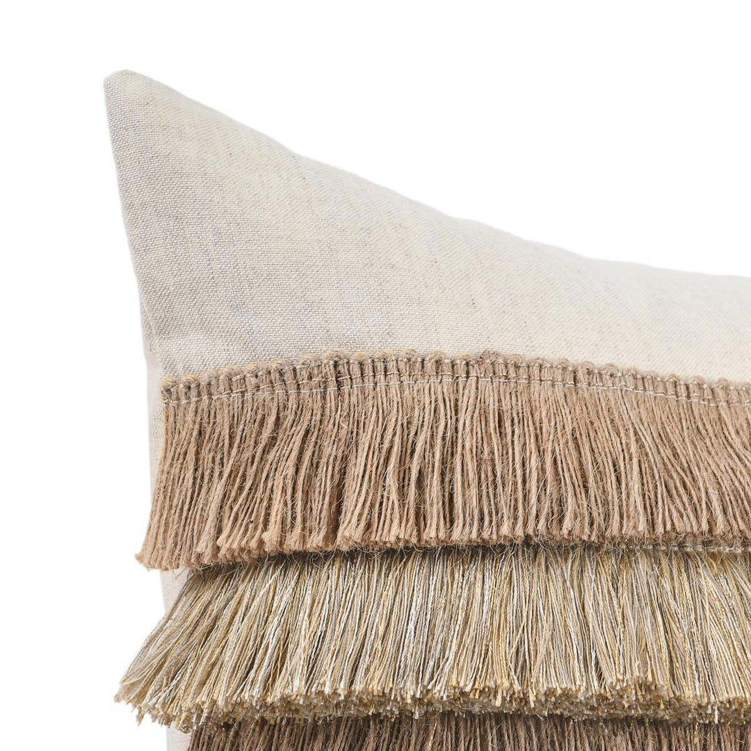 Radiant Oasis - 14" x 26" Amon Pillow - Natural
