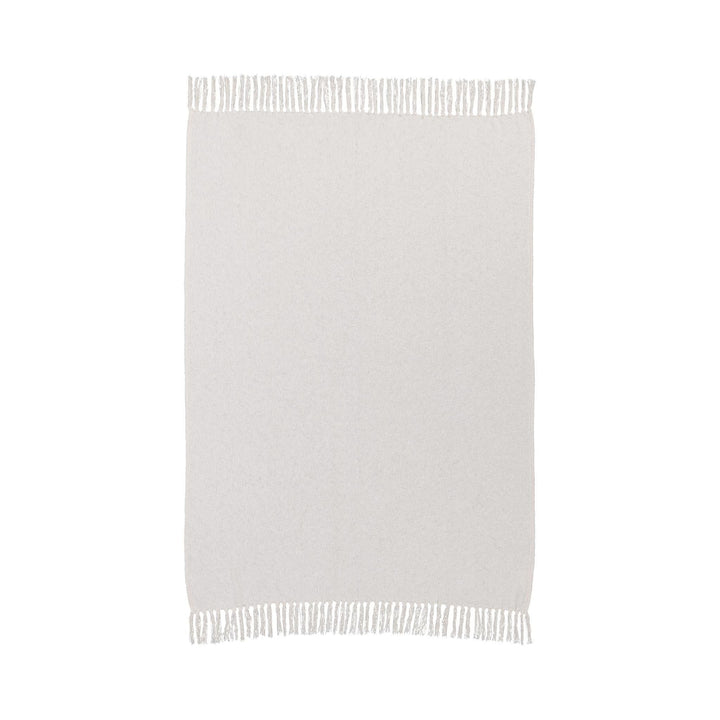 Throws - 50" x 70" TC Aria Boucle Throw - Ivory