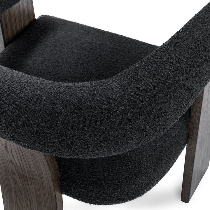 Julina - Upholstered Accent Chair - Charcoal