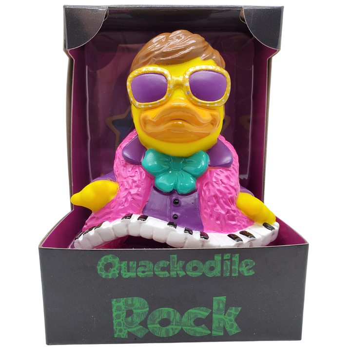 Quackodile Flock Rubber Duck