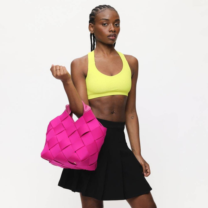 Resilience - Woven Neoprene Tote: Chocolate