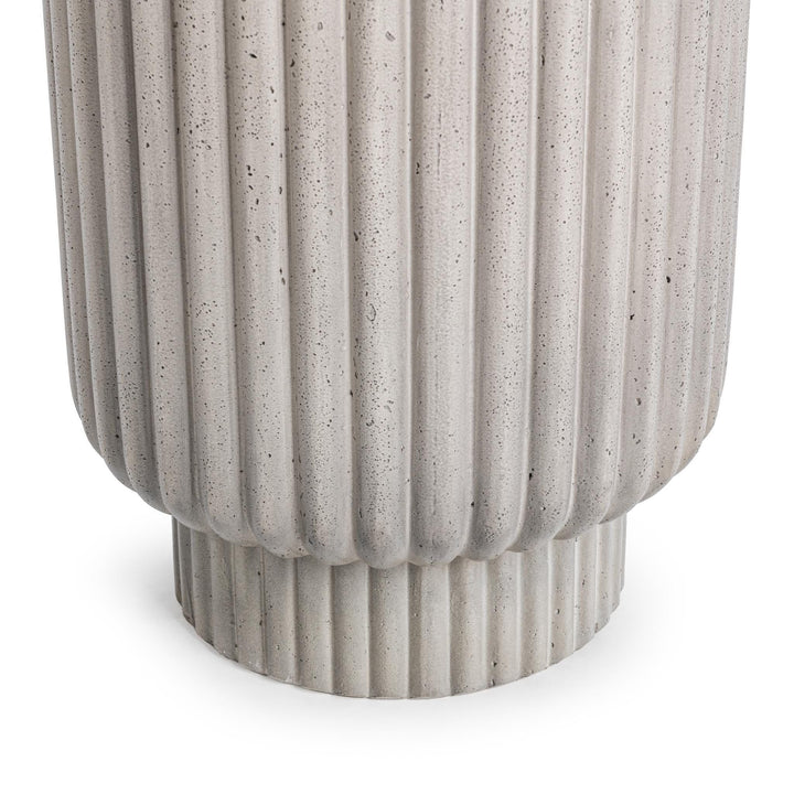Givens - Outdoor Accent Table - Light Gray