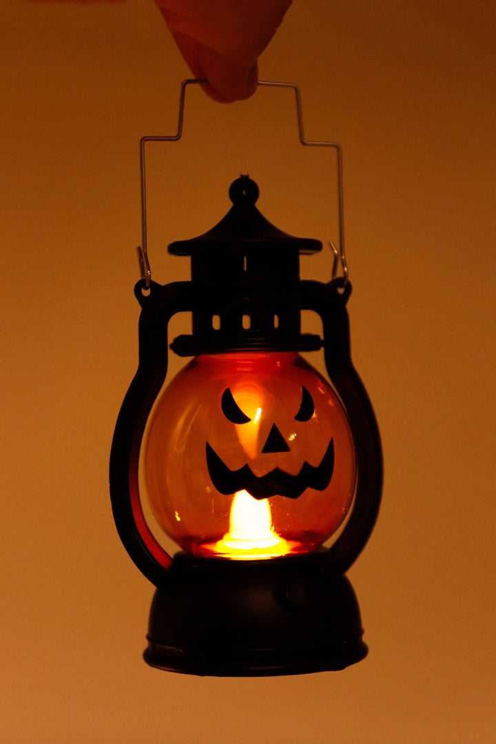 Halloween Pumpkin Head Led Jack O' Lantern With Display Box: ASSORTED / ONE SIZE