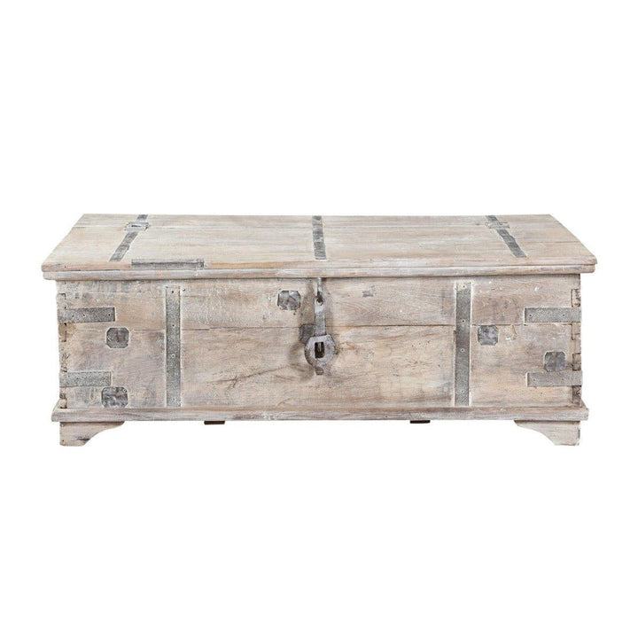 Alta - Trunk Coffee Table - Antique White