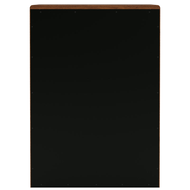 Elsie - Five Drawer Chest - Dark Brown