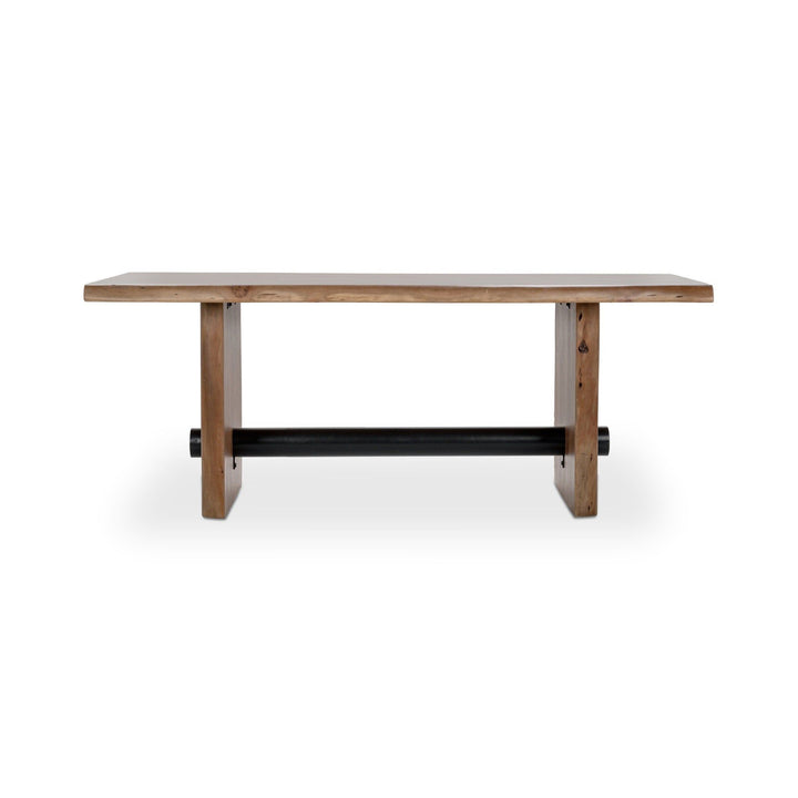 Brinton - 80" Dining Table - Acron Brown
