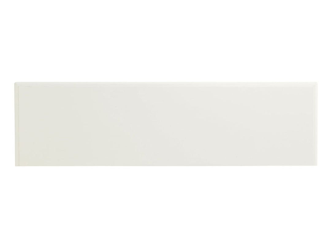 Ivory Key - Wharf Street Media Console - White