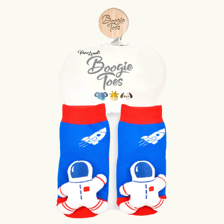 Baby Astronaut Boogie Toes - Baby Rattle Socks: 1 - 2 Y