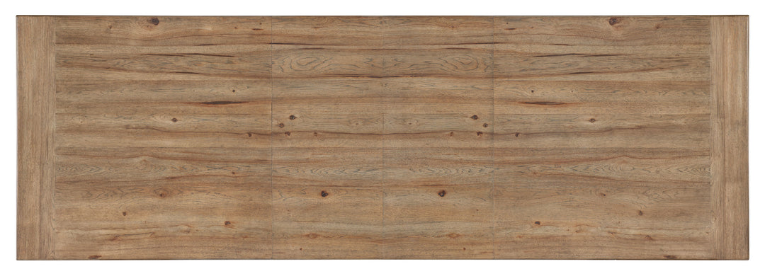 Vineyard Row - Rectangle Dining Table With 2-20" Leaves - Light Brown