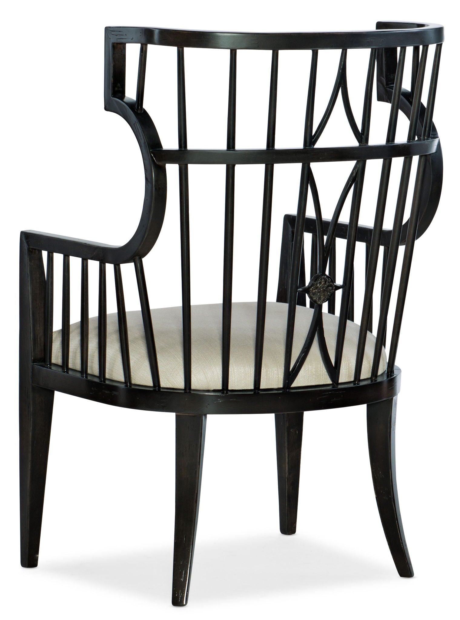 Sanctuary 2 - Couture Host Chair - Beige / Black