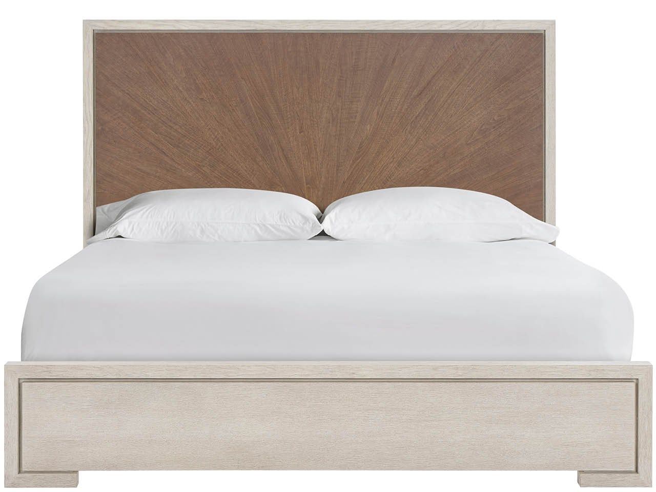 Modern - Panel Bed - Two-Tone