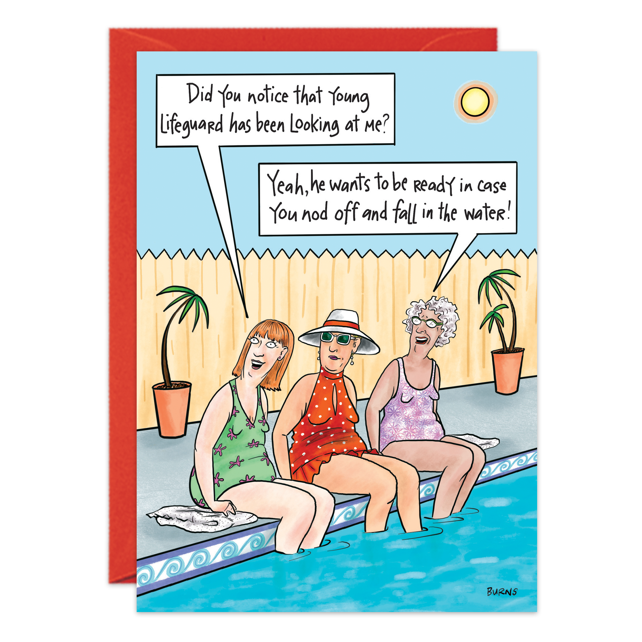 Young Lifeguard Birthday Card - 9257