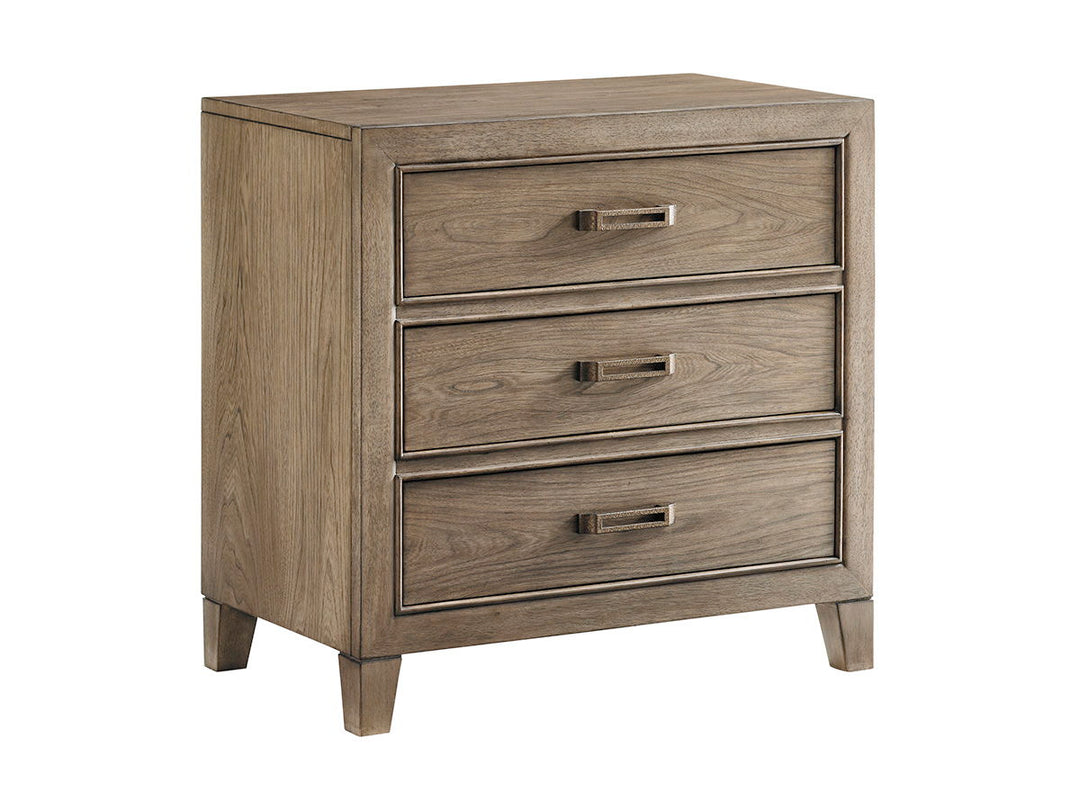 Cypress Point - Mc Clellan Drawer Nightstand - Dark Brown