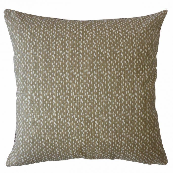 Xakery Throw Pillow: Cello Blue / 20" x 20"