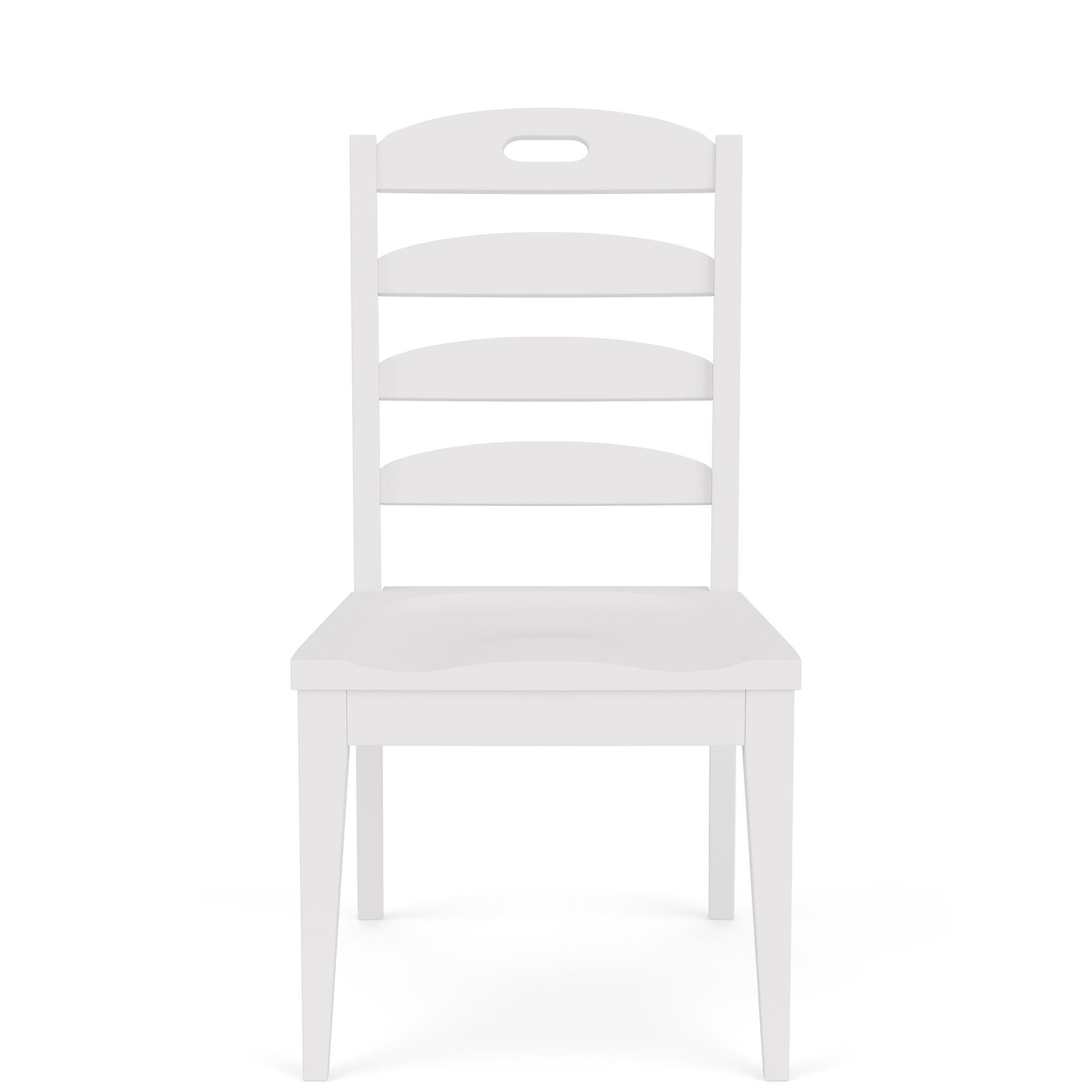 Cora - Ladderback Side Chair (Set of 2) - Cloud