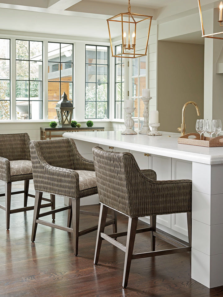 Cypress Point - Turner Woven Bar Stool