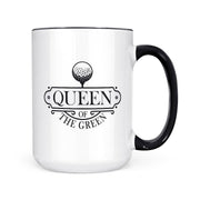 Queen Of The Green | 15oz Mug: Black Handle