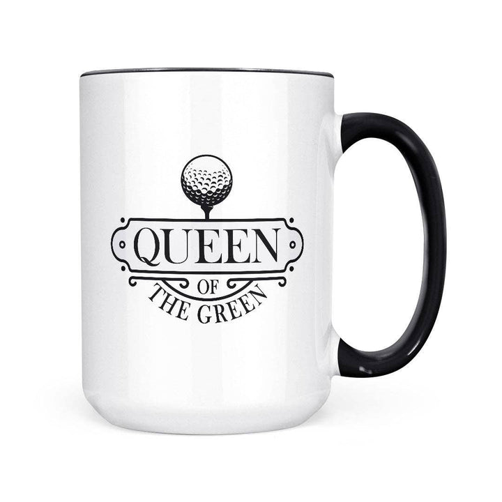 Queen Of The Green | 15oz Mug: Black Handle
