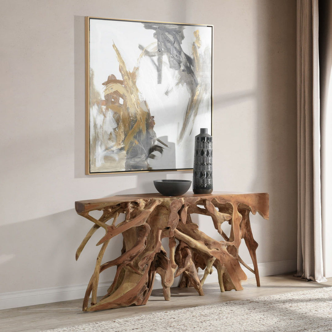Cypress - 71" Root Console Table - Natural