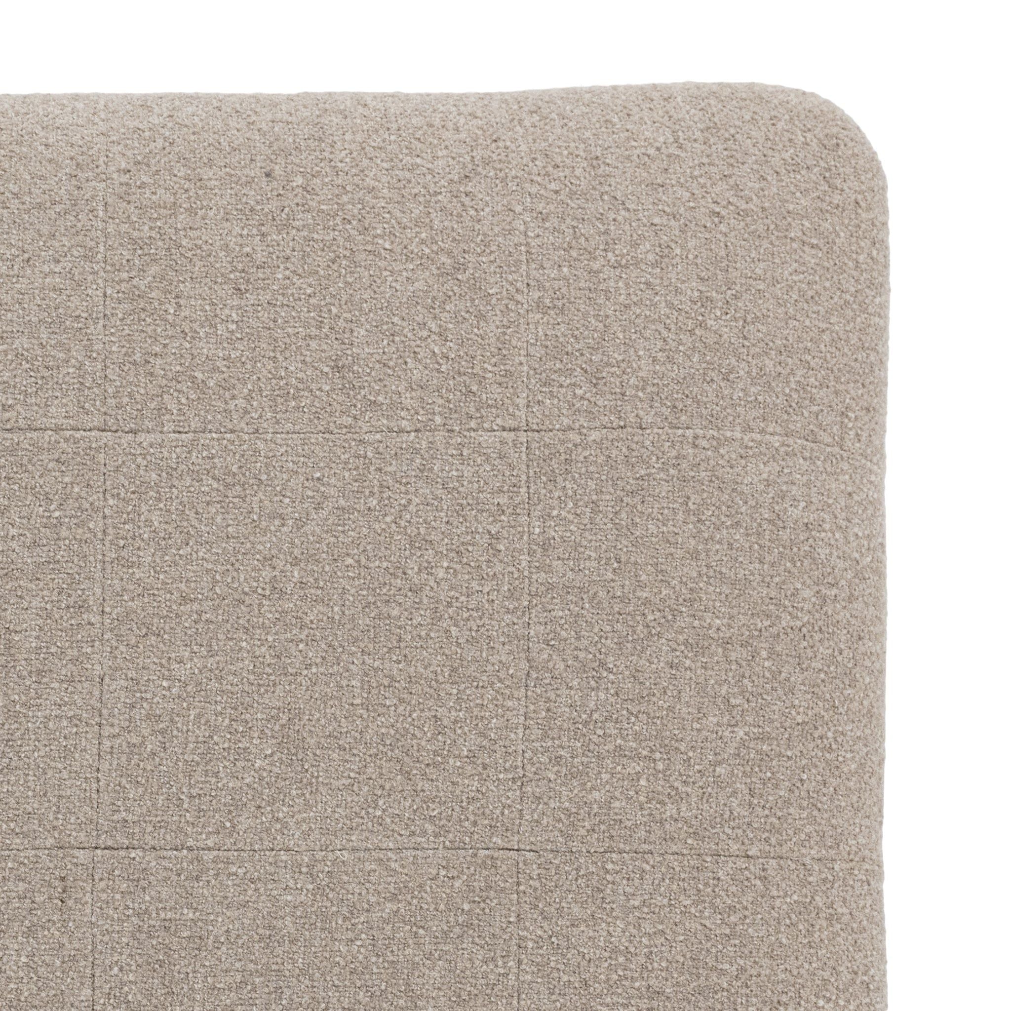 Adalynne - Upholstered Square Ottoman - Buttermilk