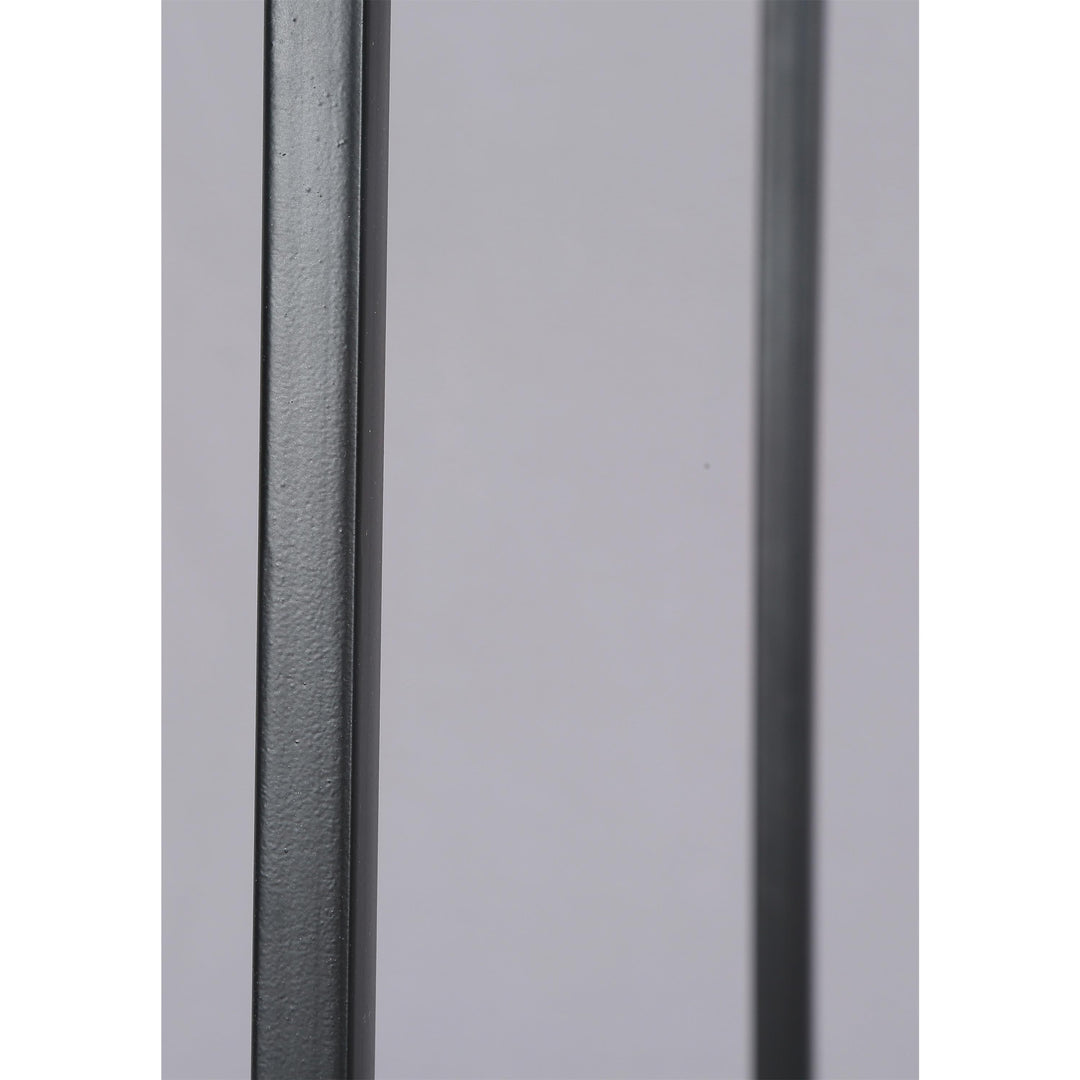 Declan - Square Side Table - Black