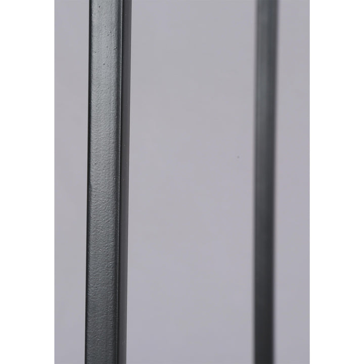 Declan - Square Side Table - Black