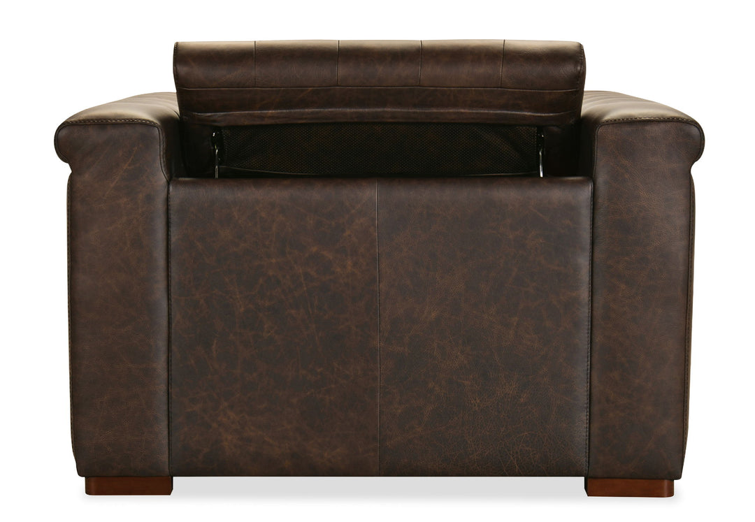 SS - Savion Deux Power Recliner With Power Headrest