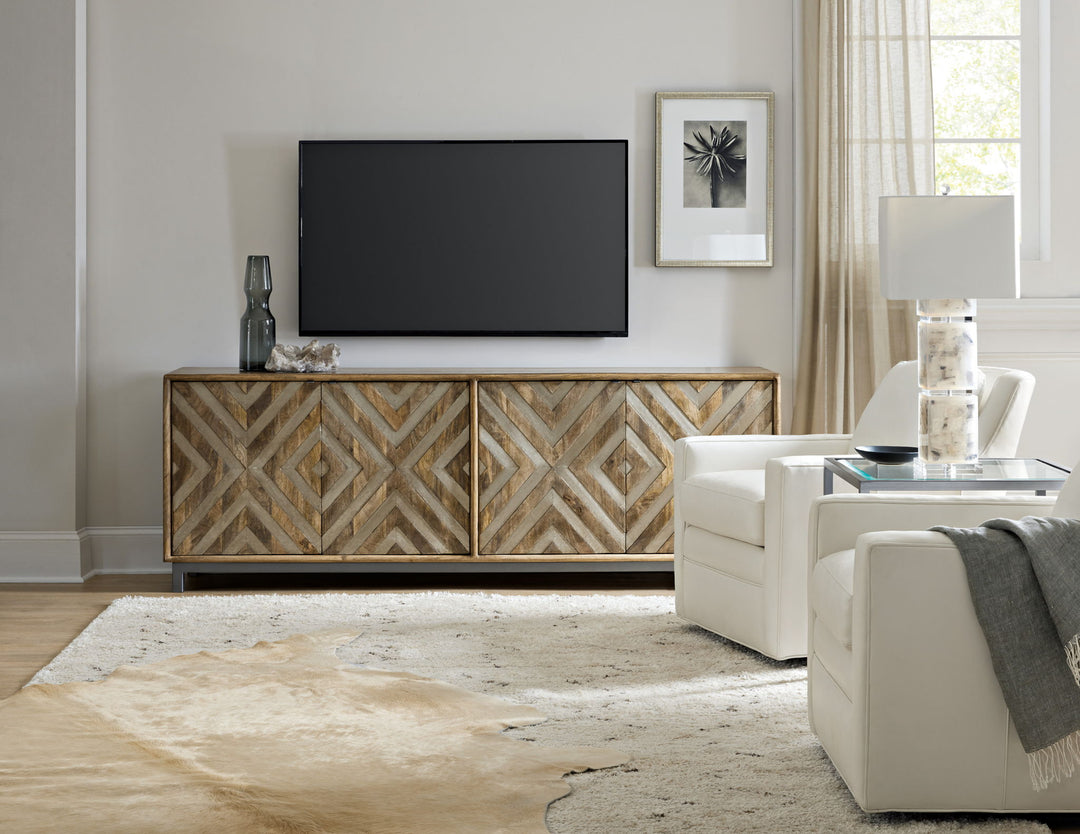 4-Door Entertainment Console