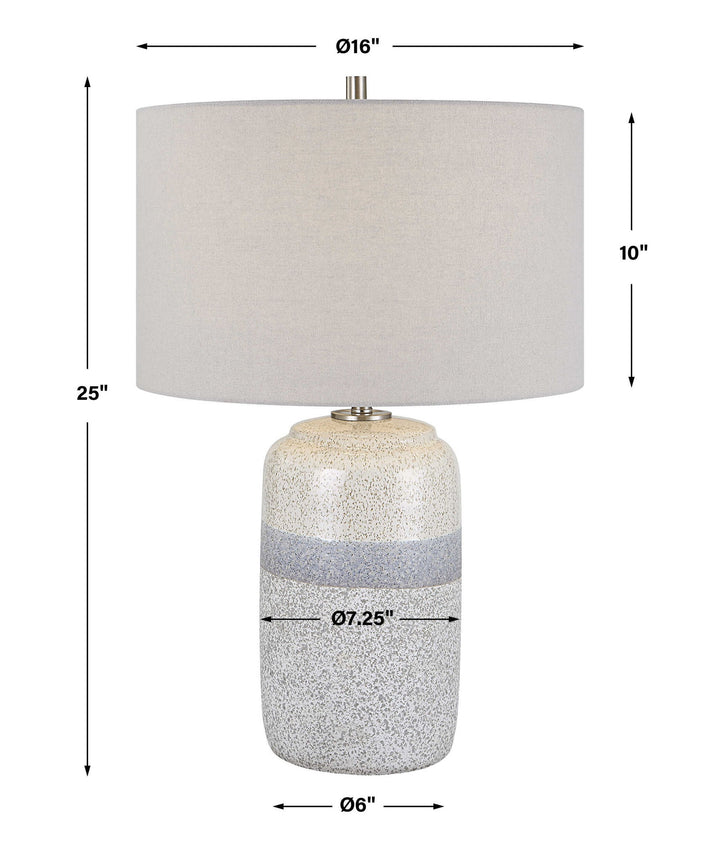 Pinpoint - Specked Table Lamp - Pearl Silver