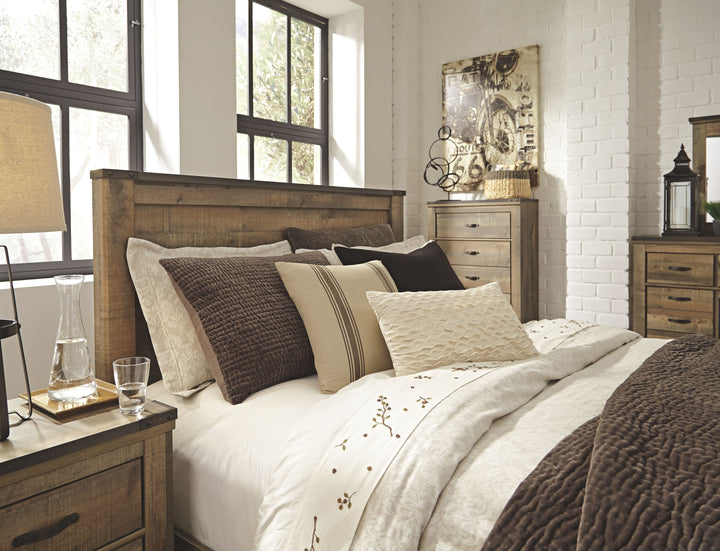 Trinell - Panel Bed