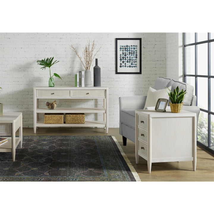 Maren - Chairside Table - Beige