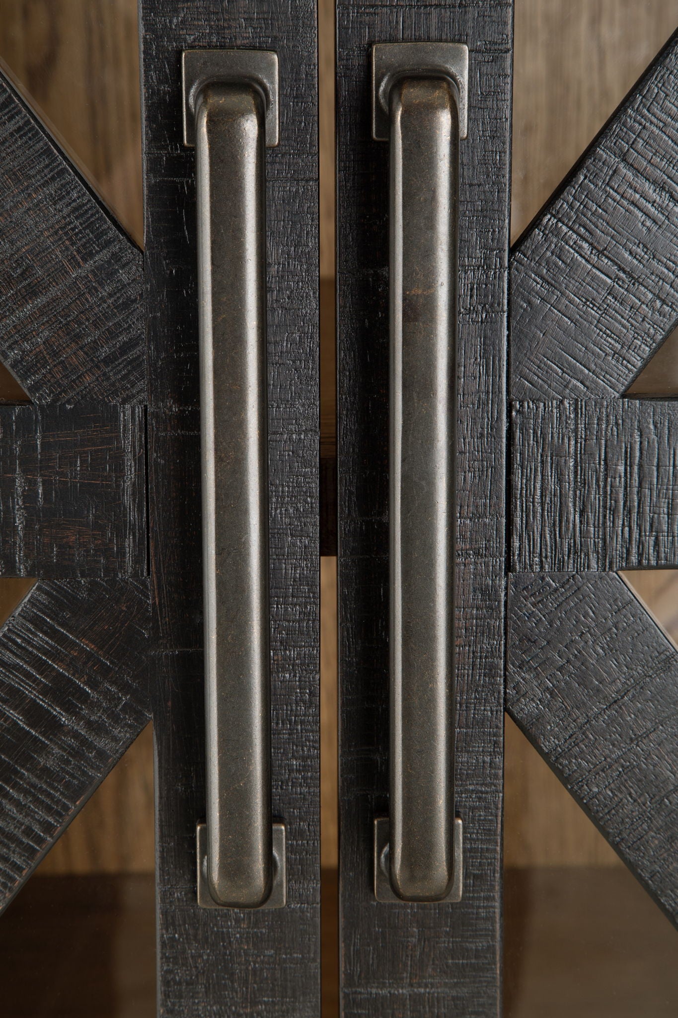 Christop - Accent Cabinet - Black / Brown