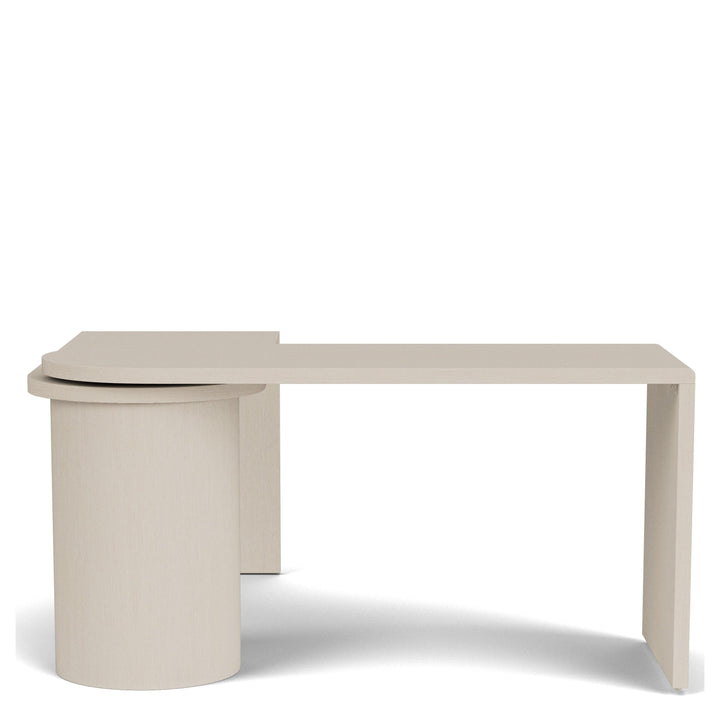 Maren - Swivel Desk - Beige