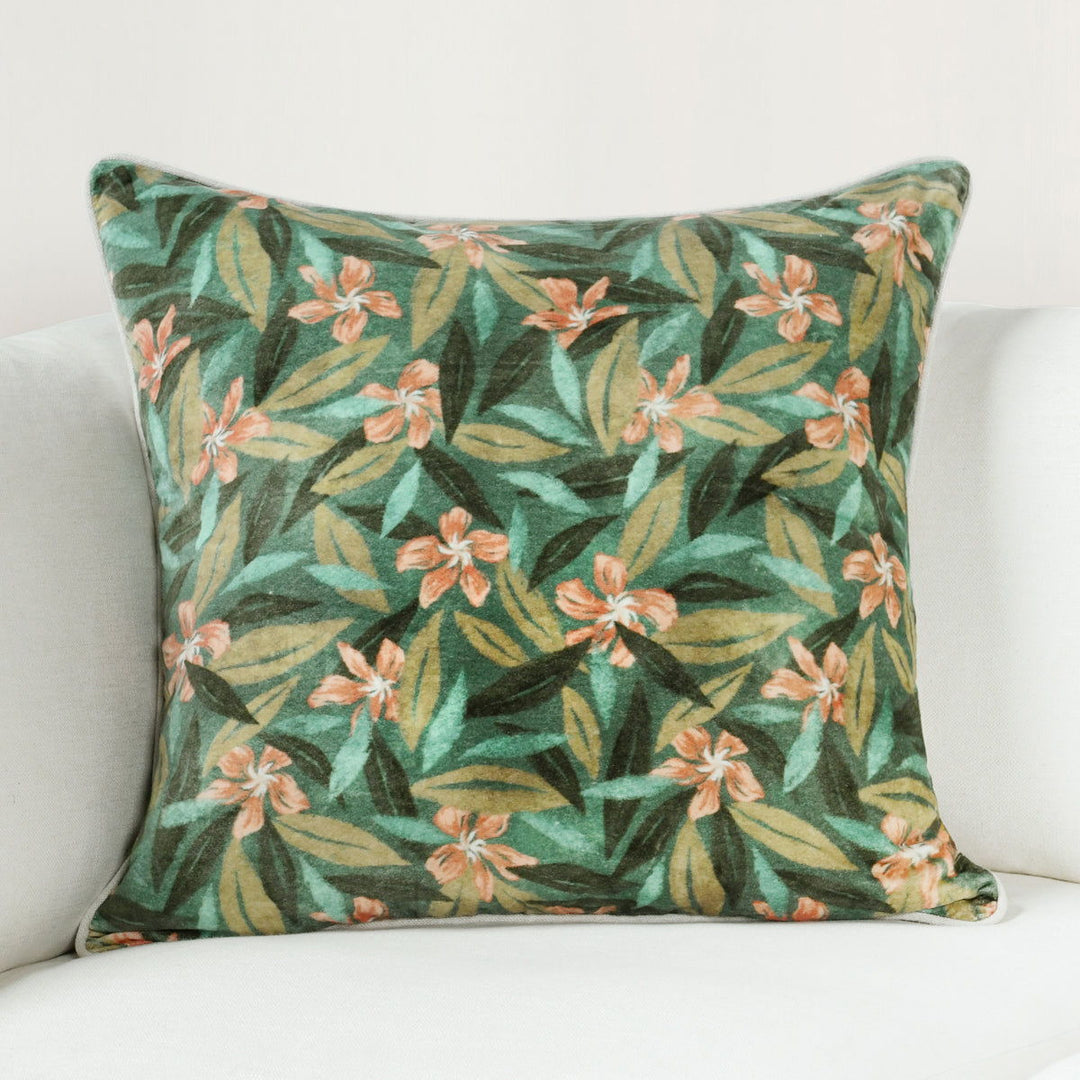 Catania - Lamia Pillow 22' x 22' - Green Multi