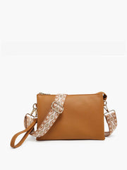 M2056 Izzy Crossbody w/ Guitar Strap: Camel