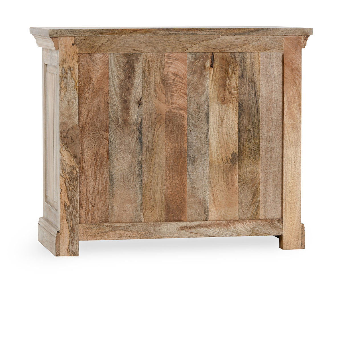 Adelaide - 3 Drawer Nightstand - Natural Cream Wash