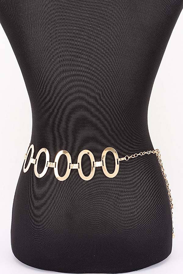 Vintage Metal Chain Belt PBN9119