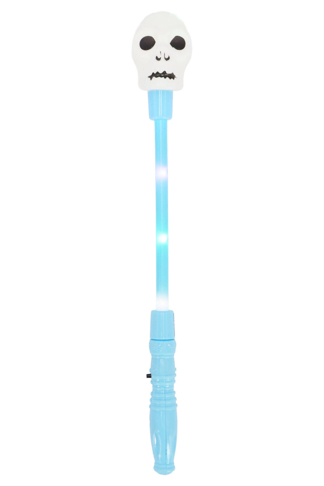 Halloween Pumpkin Skull Head Light Stick Wand: ASSORTED / ONE SIZE