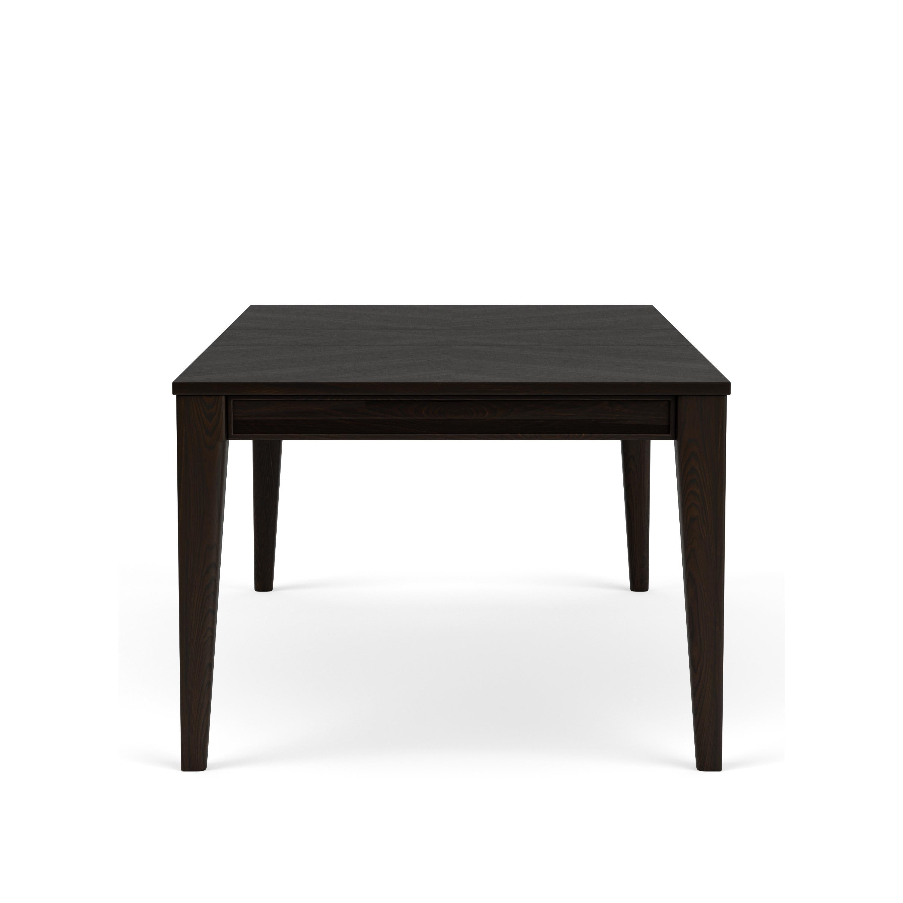 Lydia - Rectangular Dining Table - Dark Brown