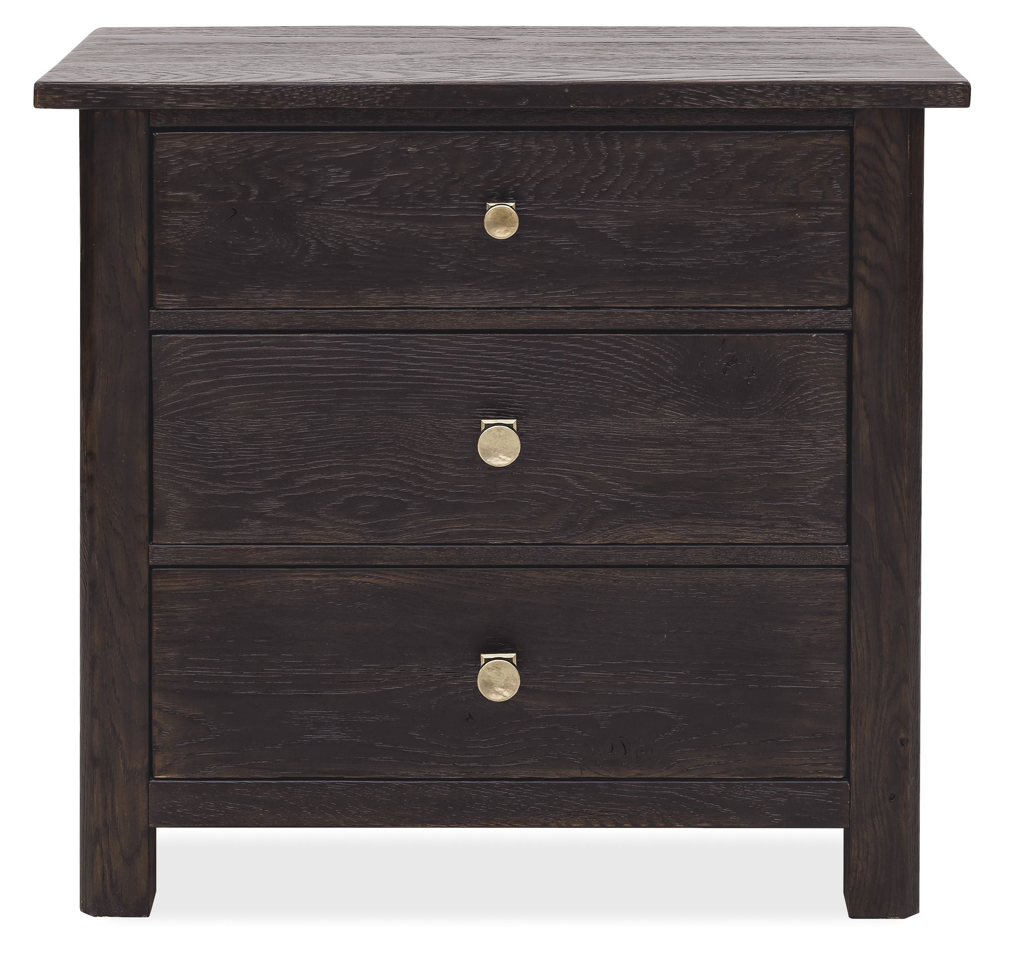 Driftwood - Three-Drawer Nightstand