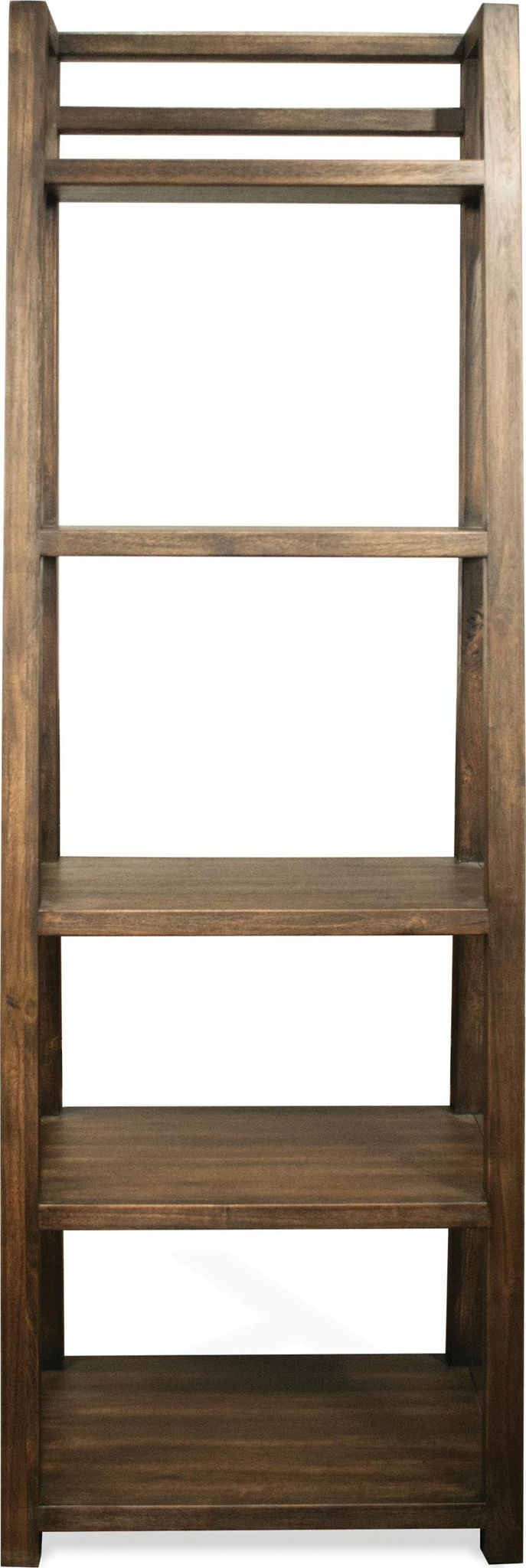 Perspectives - Leaning Bookcase - Brushed Acacia