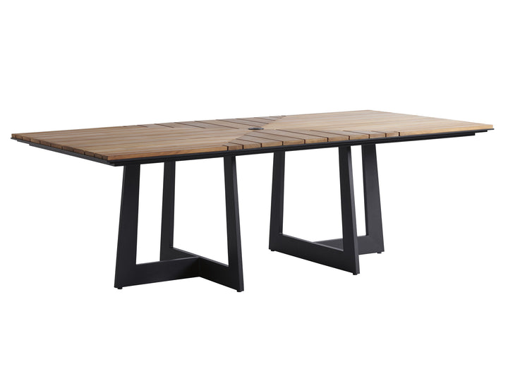 South Beach - Rectangular Dining Table - Dark Gray