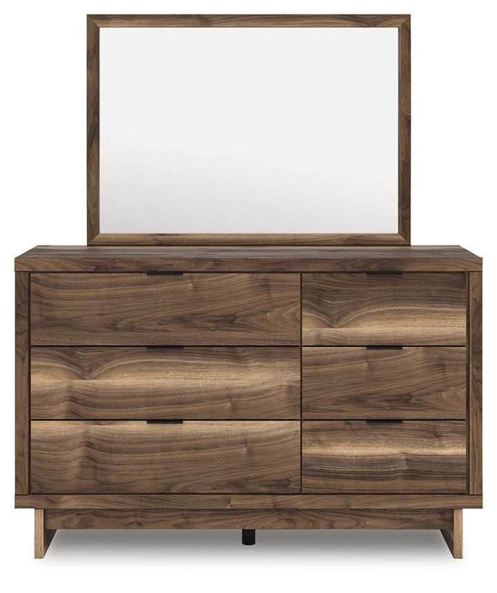 Chirason - Brown - Dresser And Mirror